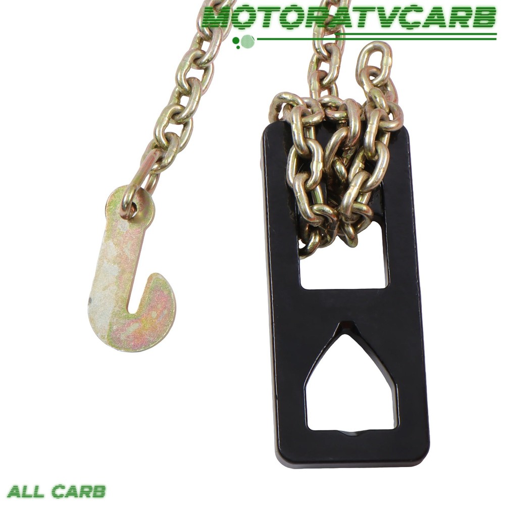 ALL-CARB 36in T Post Puller Fence Post Pullers with Puller Plate 47in Chain