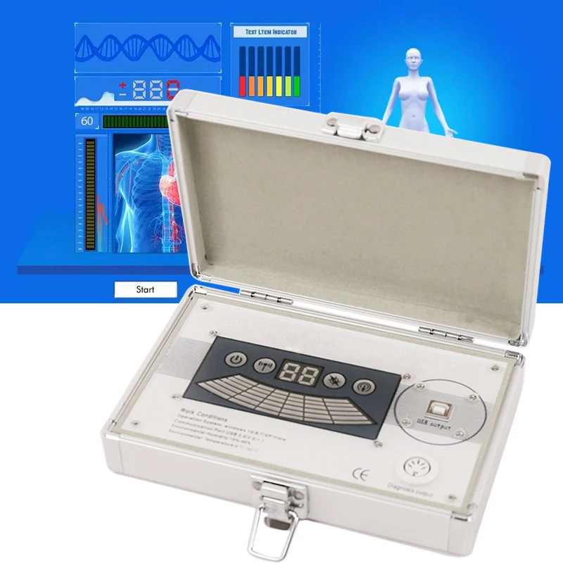 New version Quantum Magnetic Resonance Analyzer Body Analyzer checking 52 report