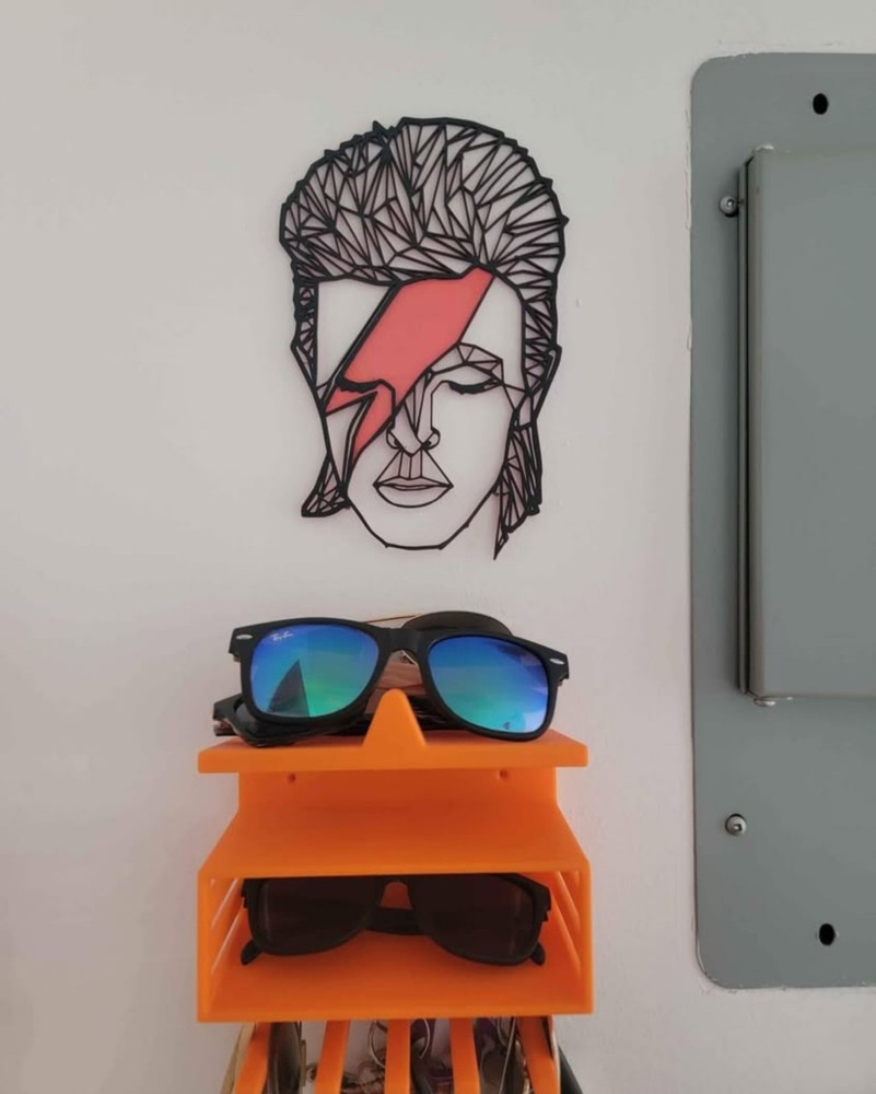 David Bowie 2D Hanging Art Piece