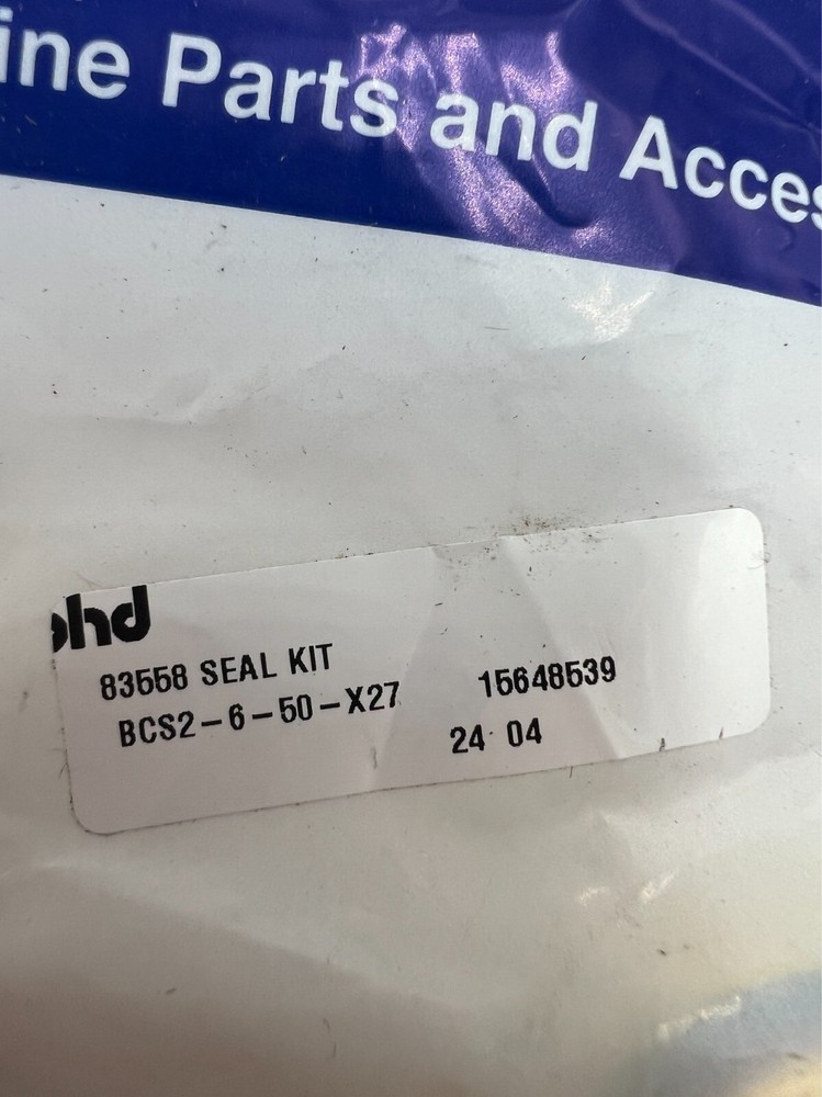 Genuine PHD Check Valve Seal 83558, BCS2650-X27
