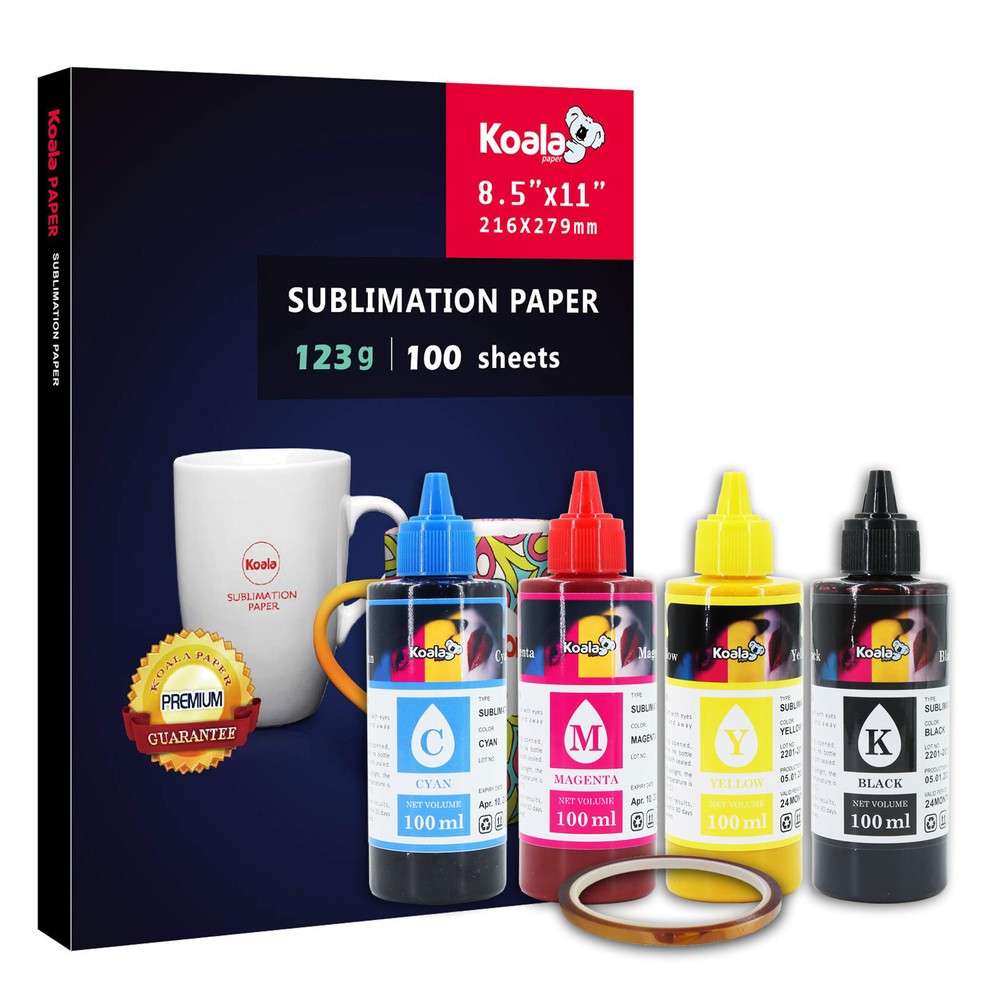 Bundle Koala Sublimation Paper and Koala Sublimation Ink Bundle for Epson Inkjet