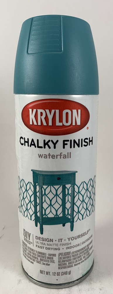 Krylon 12oz Chalky Finish waterfall 4112