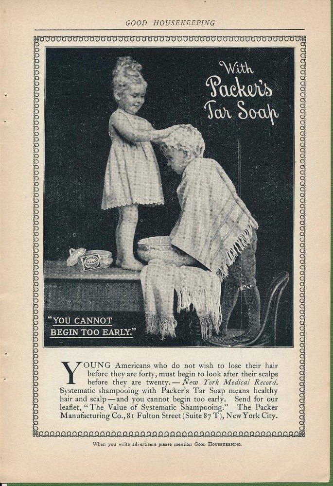 Magazine Ad - 1902 - Packer's Tar Soap