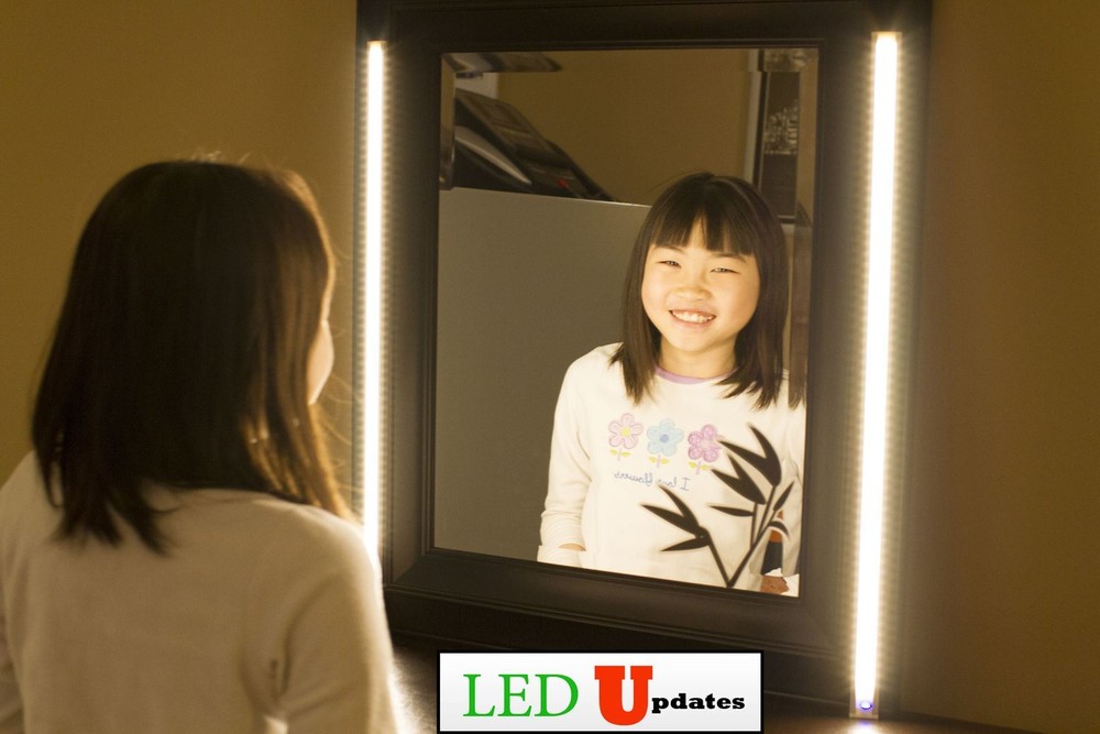 MAKEUP MIRROR LED LIGHT Warm white 2x Hollywood Vanity 2ft Light + Touch sensor