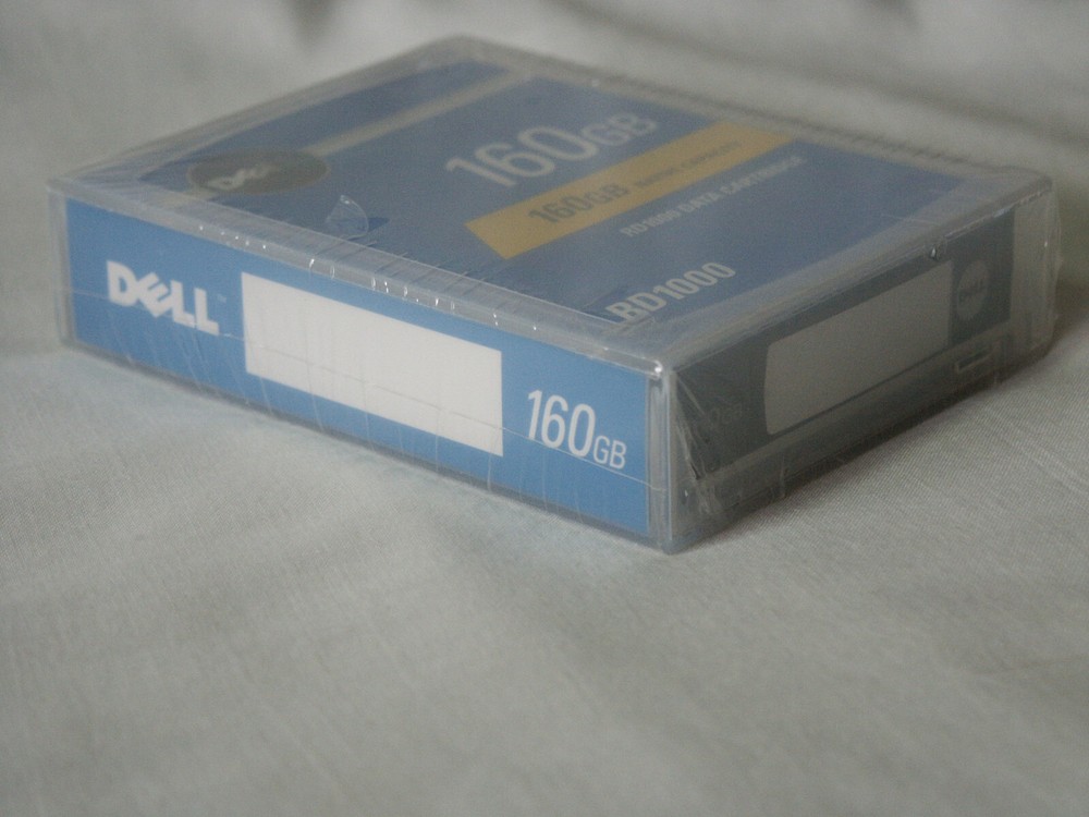Dell 160GB Native Capacity RD1000 Data Cartridge New Sealed