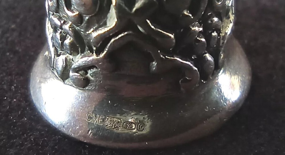 Sterling Silver Miniature Bell