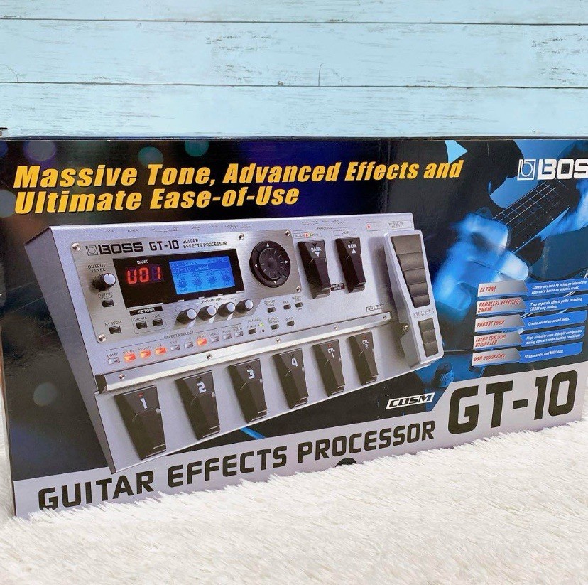 BOSS GT 10 guitar effects processor w/ box From Japan