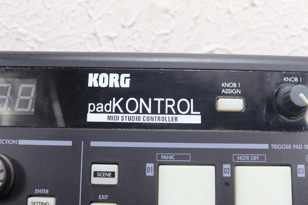 KORG padKONTROL MIDI Studio Controller KPC-1 USB Cable No box