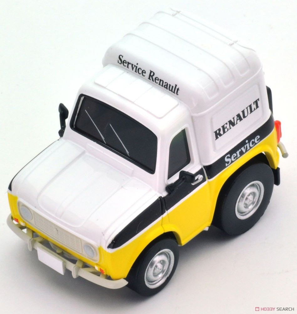 Choro Q Zero Z-46b Renault 4 Fourgonnette Service Car (Plastic Made) Pull Back