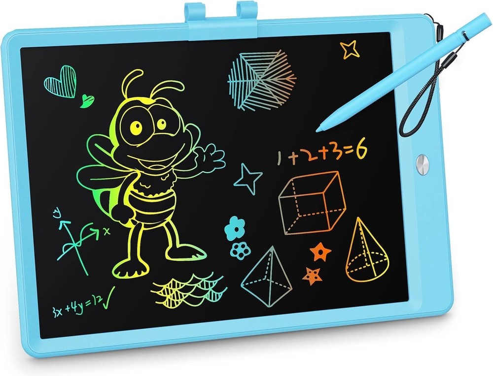 LCD Writing Tablet, 10 Inch Colorful Doodle Board Ding Tablet,