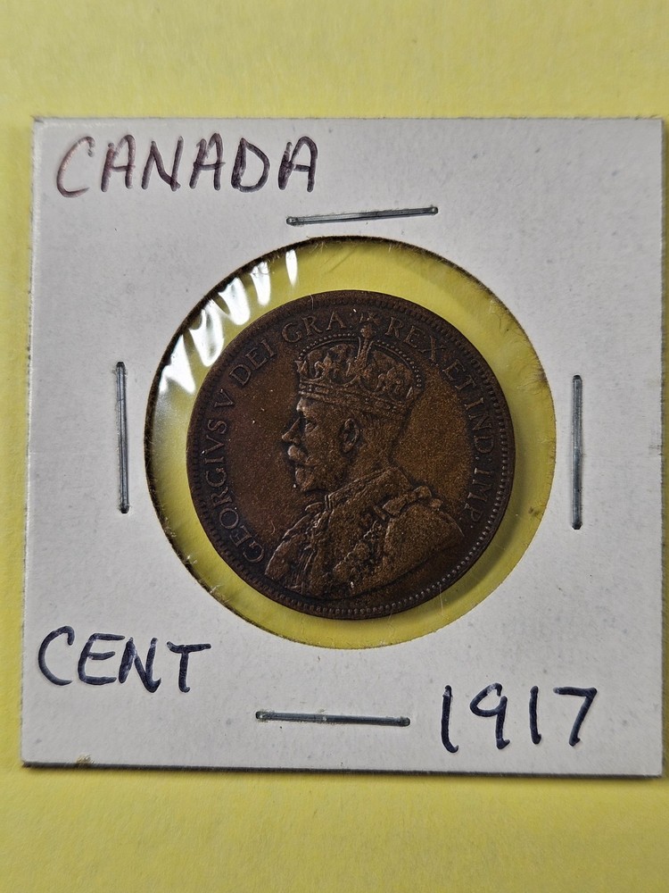 COINS - CANADA - 1 CENT 1917