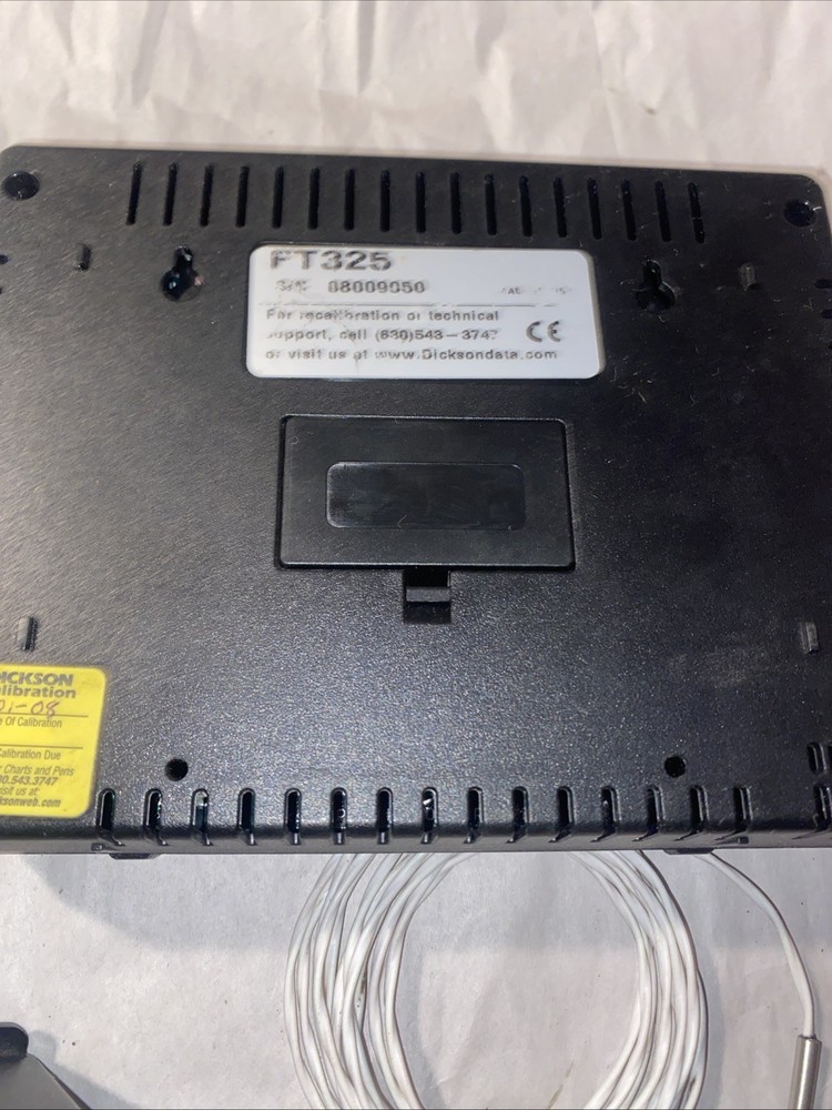 Dickson Temperature & Humidity FT325 Data Logger With Probe.