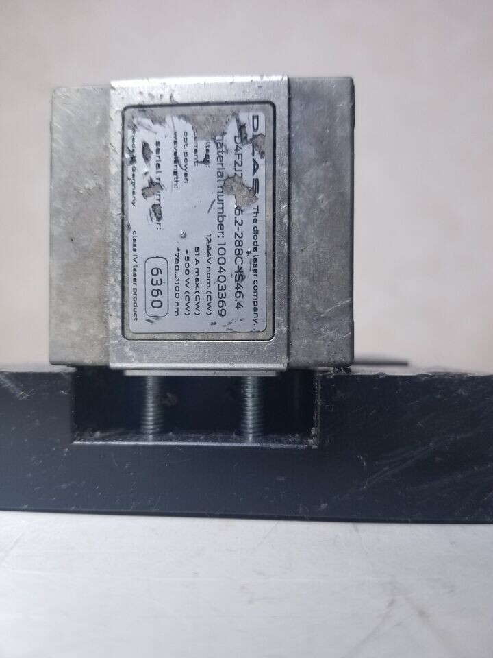 Dilas Laser module D4F2 500W 51A 12-14V water cooled