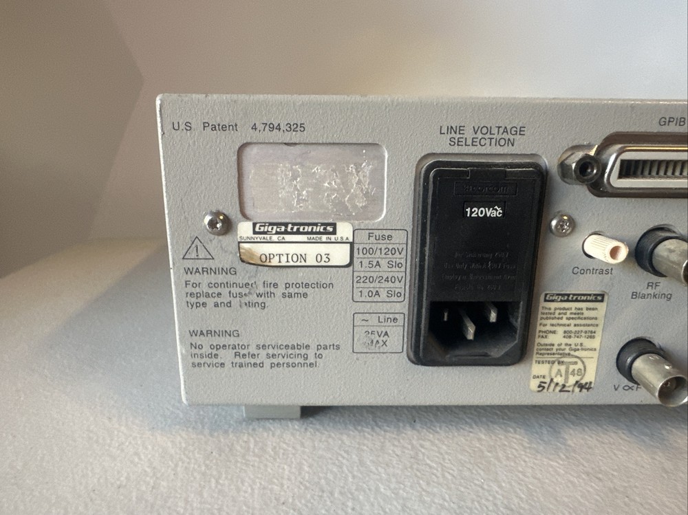 Gigatronics 8541 Universal Power Meter/ No Cables/ Option 03