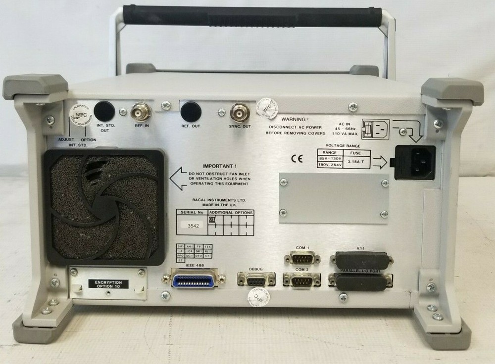Racal Instruments 6103E Digital Radio Test Set /