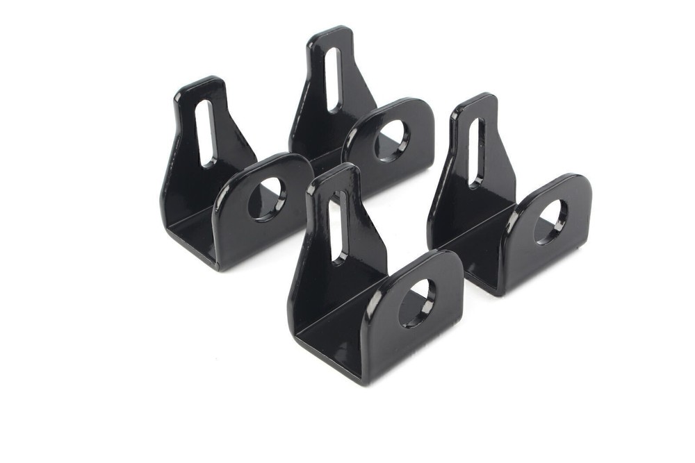 Set Saddlebag Lock Mounting Security Theft Deterrent Brackets For Harley Touring