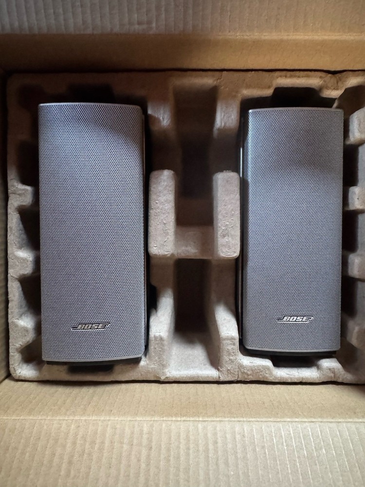 Bose Companion 20 Multimedia Speaker System - Silver - Complete In Box - TESTED