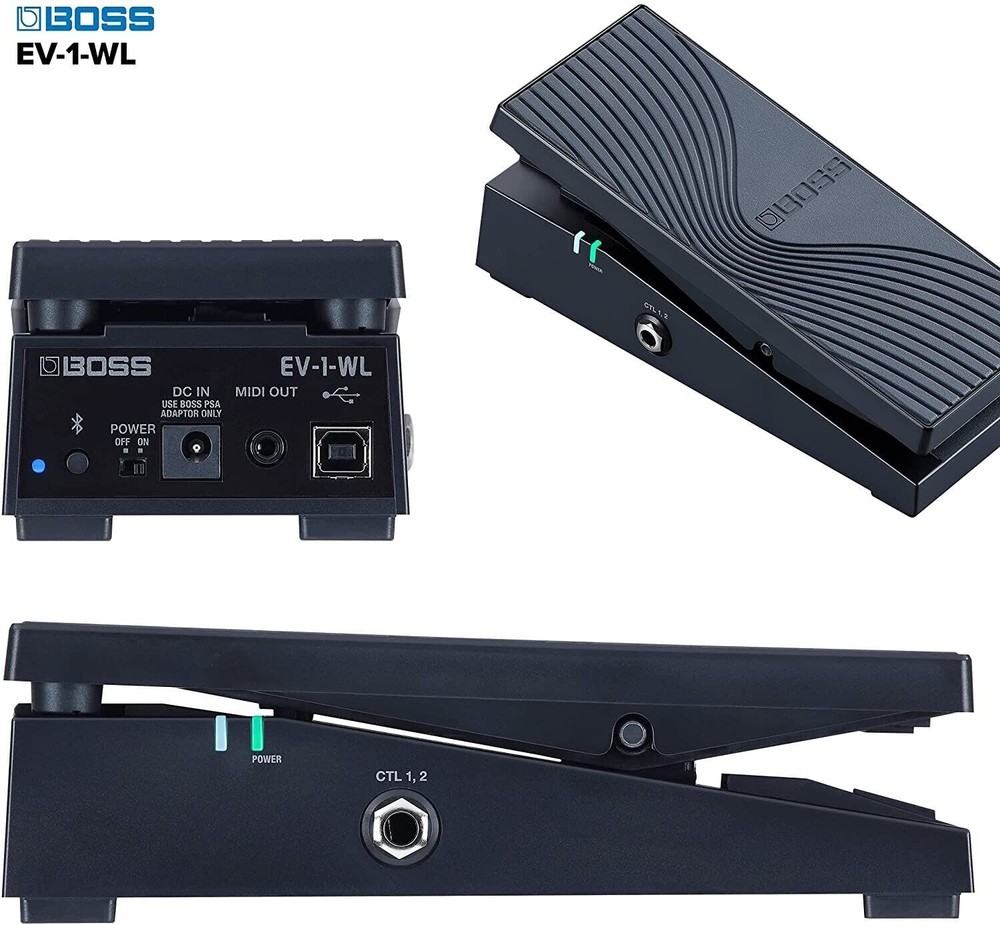Boss EV-1-WL Wireless MIDI Expression Pedal NEW