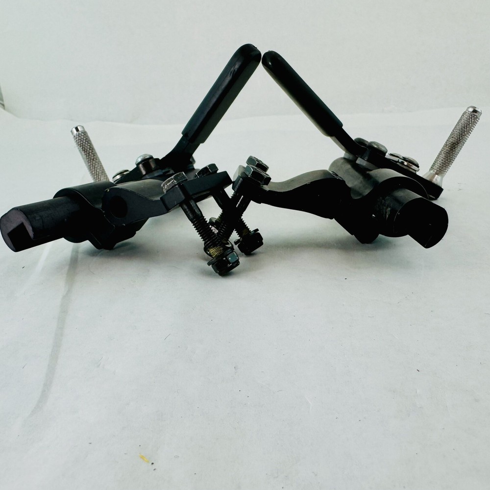 Wheel Locks Wheelchair Hand Brake Pull Push Assembly Pair Left Right