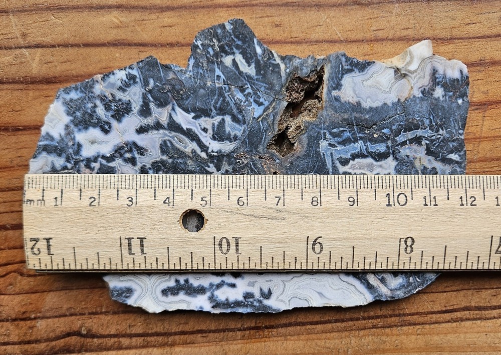 Lace Agate Slab Mexico 134 Grams