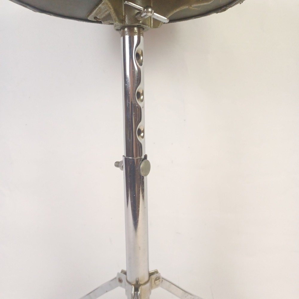 Drum Throne Chair Seat - Light-Weight Single-Braced Tripod Complete Functional