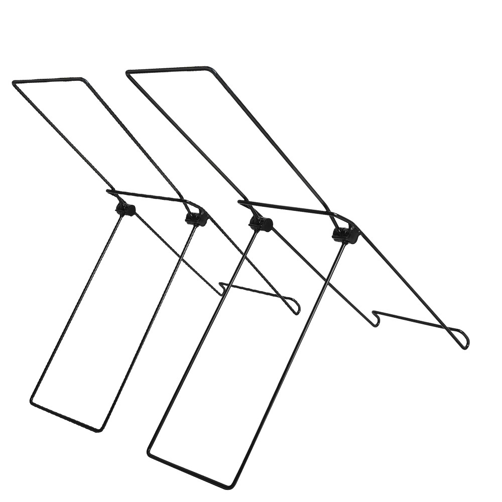 Pair Solar Panel Fixed Bracket Mount Portable Foldable Carbon Steel Bracket