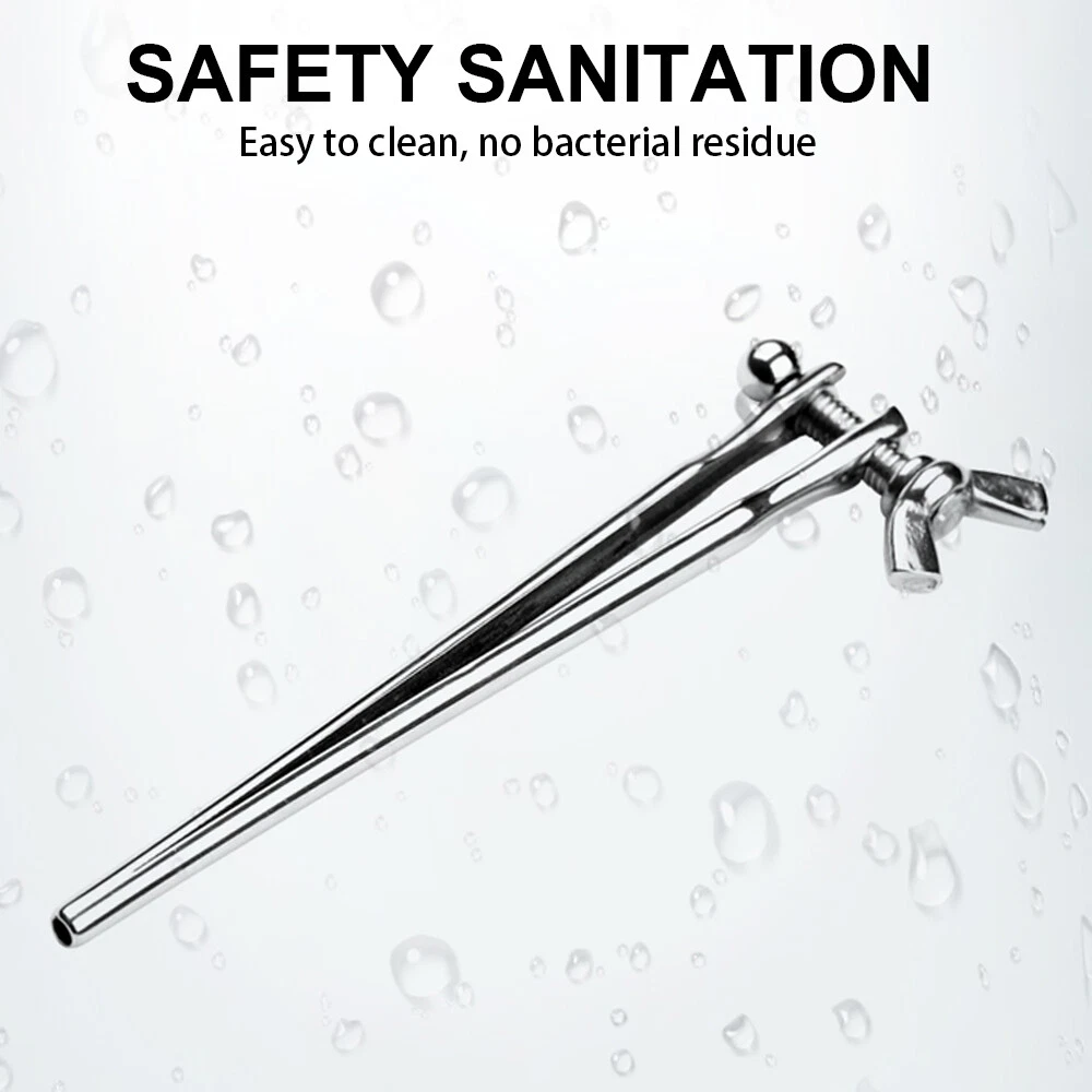 Stainless Steel Urethral Dicks Adjustable Penis Plug Dilator Stretcher Expander