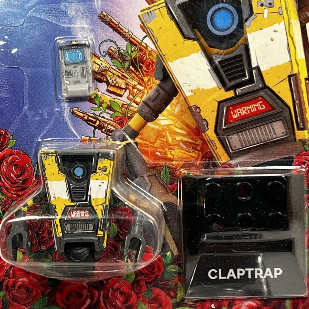 Mega Construx Borderlands 3 Claptrap Black Series