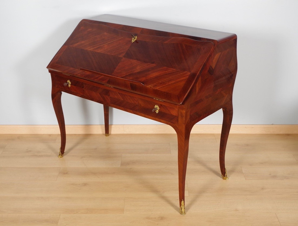 Louis XV period sloping desk