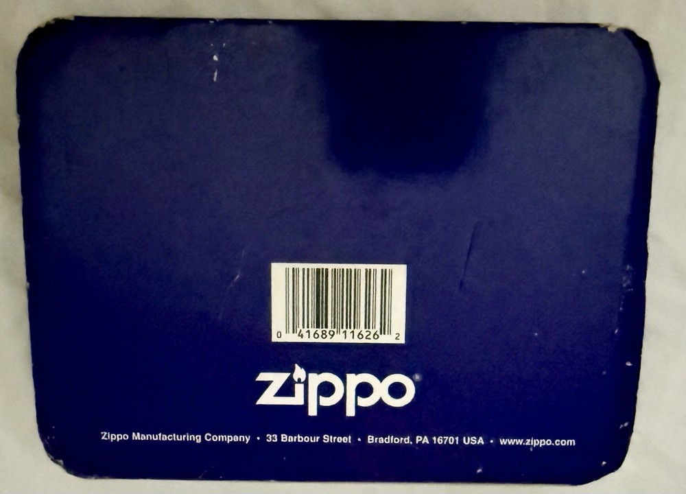 Zippo Lighter Our Century With Box & Paperwork