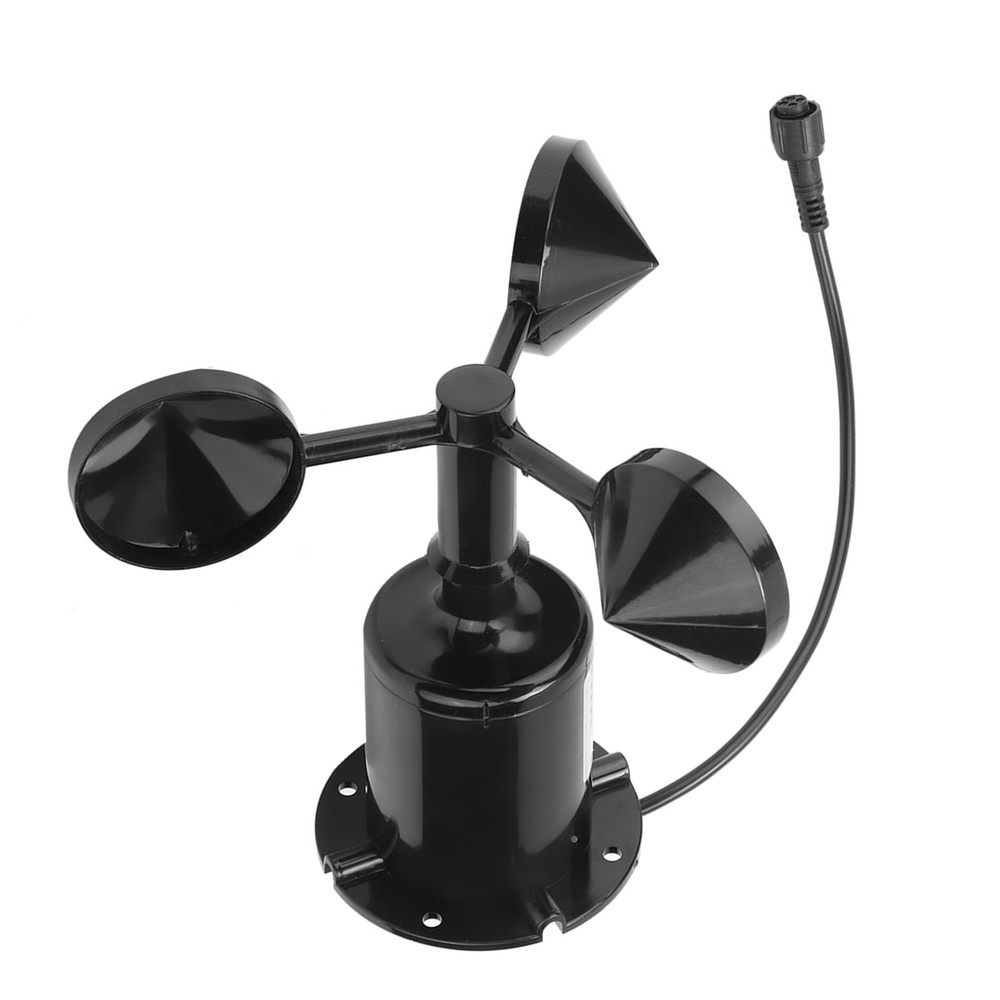 Environment Anemometer Output Pulse Type Three Cups Wind Speed Sensor