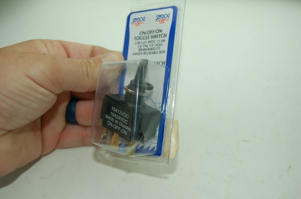 NEW Seadog Toggle Switch Single Pole-On/Off/On 420108-1