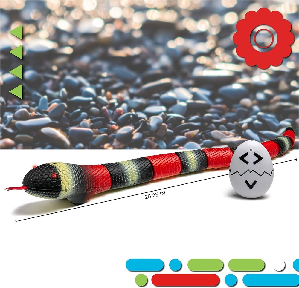 Discovery Kids Remote Controlled King Snake, Realistic slithering RC Reptile...