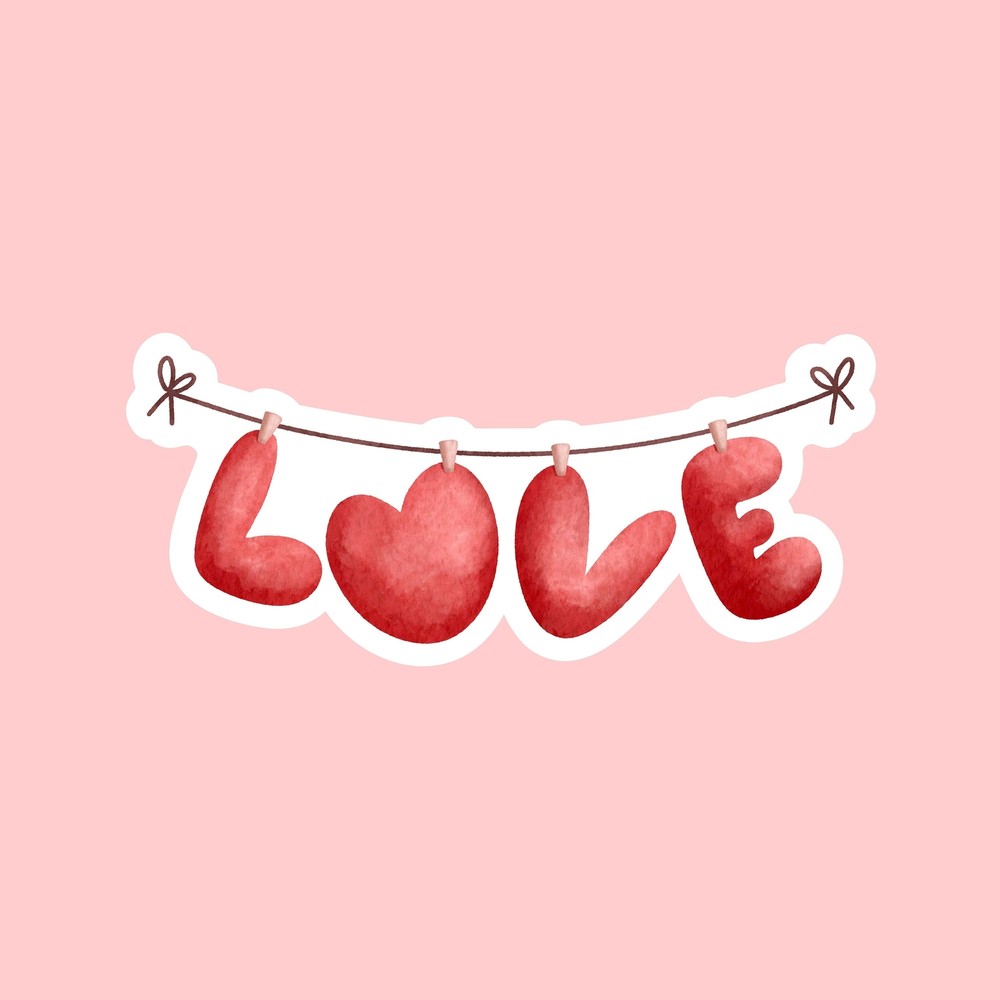 Love Banner Cookie Cutter