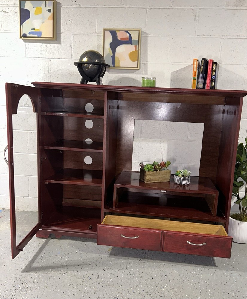 Refinished Broyhill TV Stand