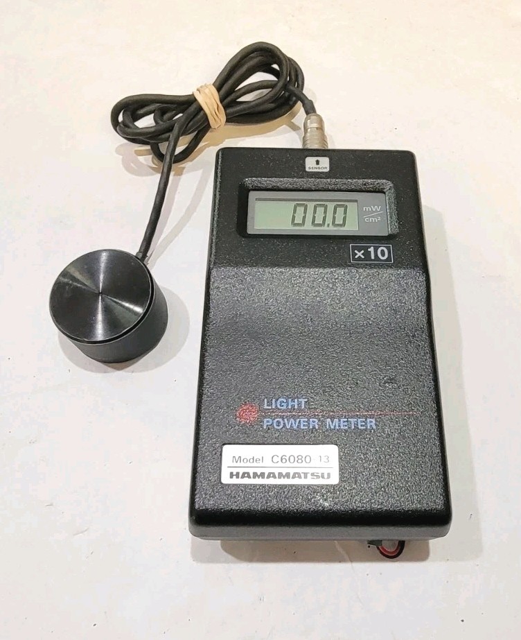 Hamamatsu Photonics KK Japan C6080-13 Light Power Meter Untested