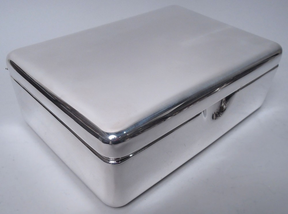 Pampaloni Box Large Modern Italian Sterling Silver