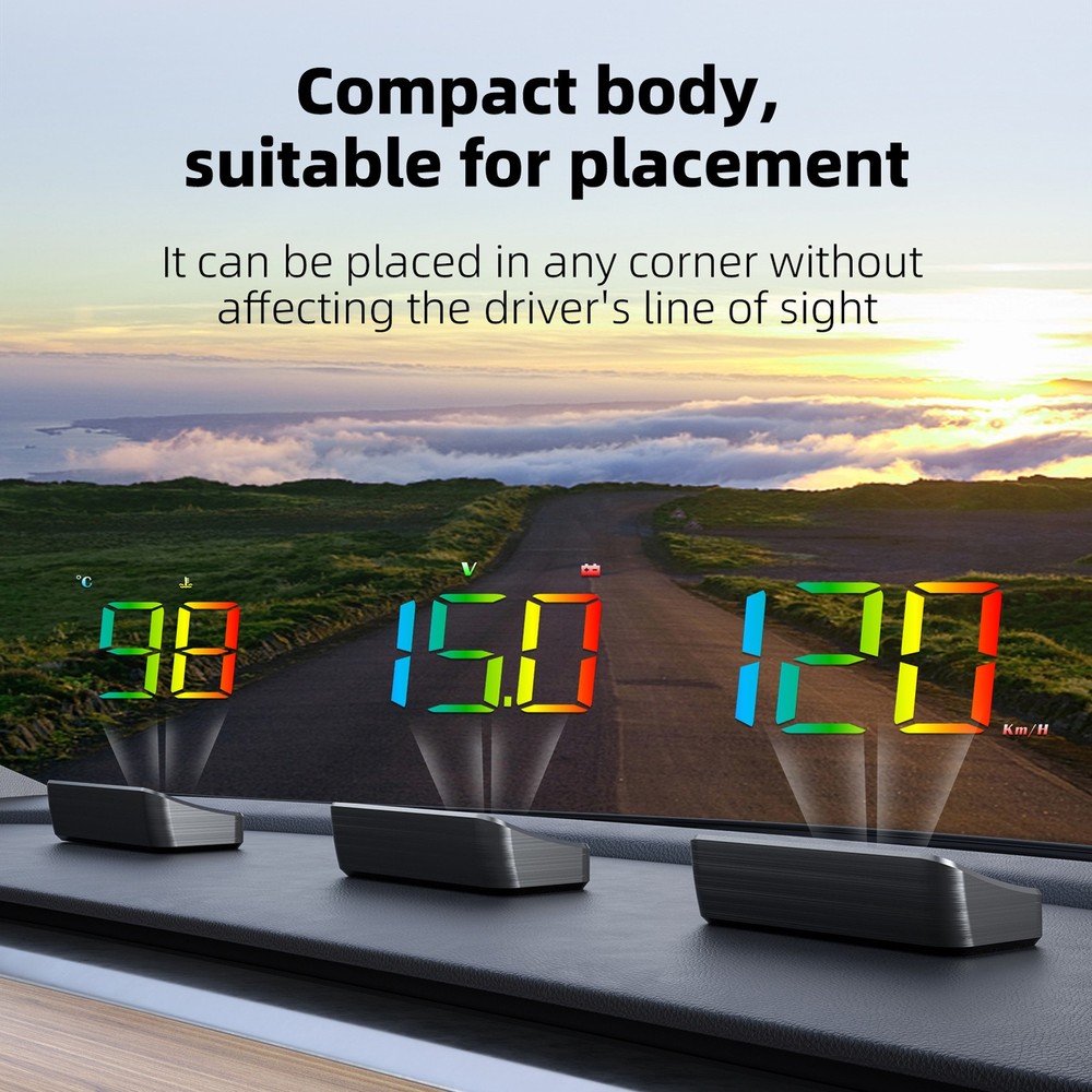 Heads-Up Display Car Digital Speedometer Windshield Projector With Speed SZKC