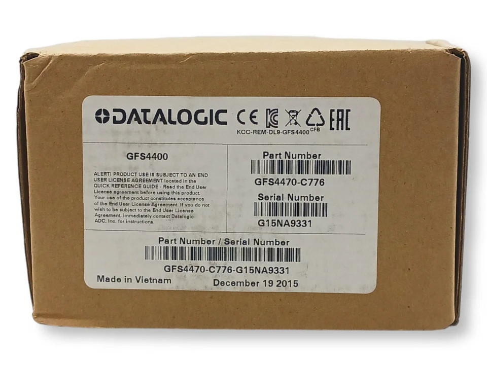 GFS4470 Datalogic Gryphon GFS4400 2D USB Fixed Mount Area Imager Bar Code Reader