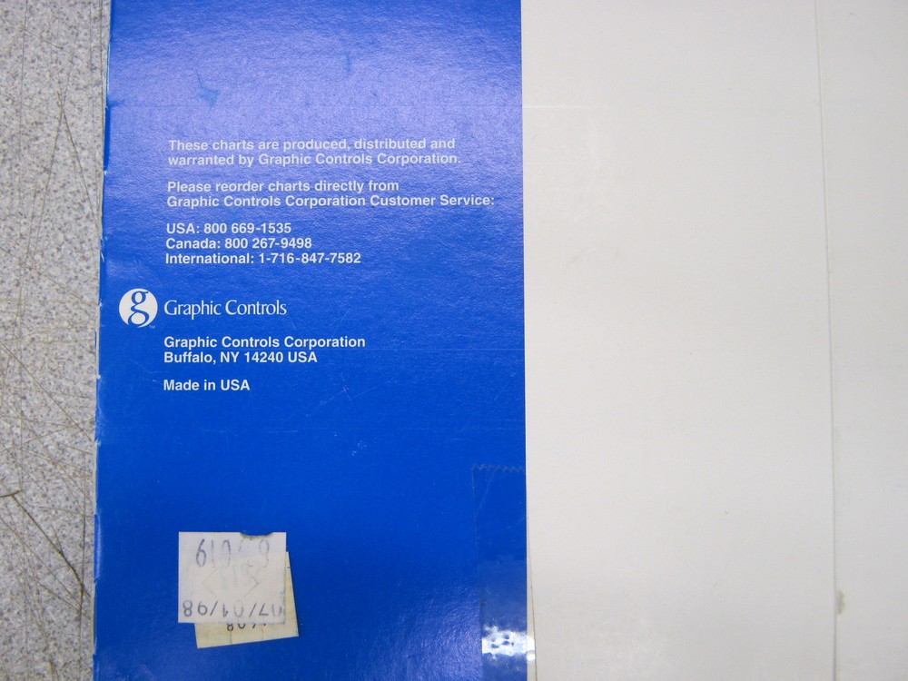 WEKSLER L6G1A CHART RECORDER