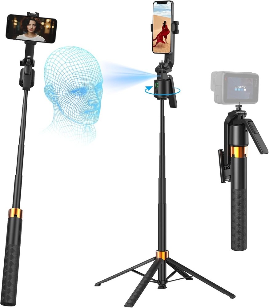 TOALLIN Automatic Face-Tracking Gimbal Remote Shutter Gesture & Remote Control