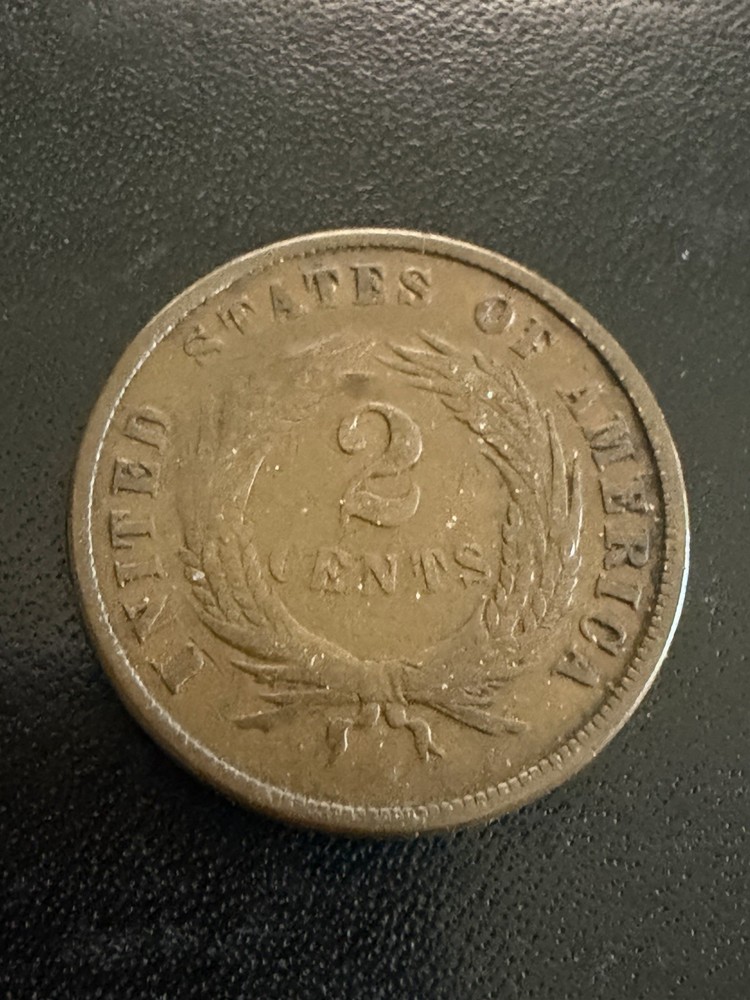 1869 Two 2 Cent Piece G