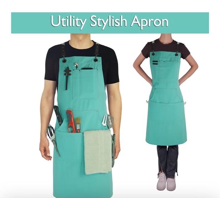 Multiple Use Apron, Canvas, Multiple Pockets