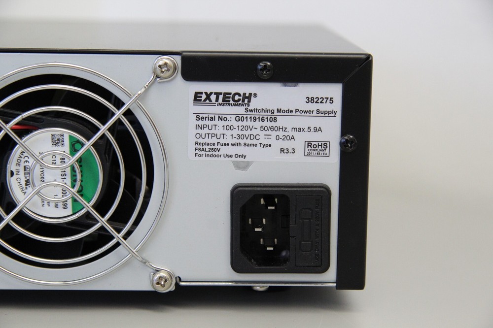 Extech Instruments 382275 Single Output Switching DC Power Supply
