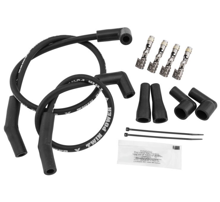 Twin Power Universal Ignition Wires Black TP6629B