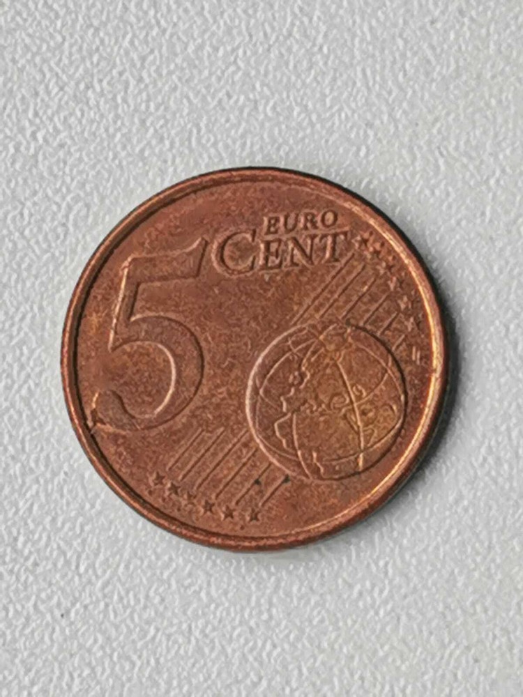 0,05 Euro CENT Finland Error