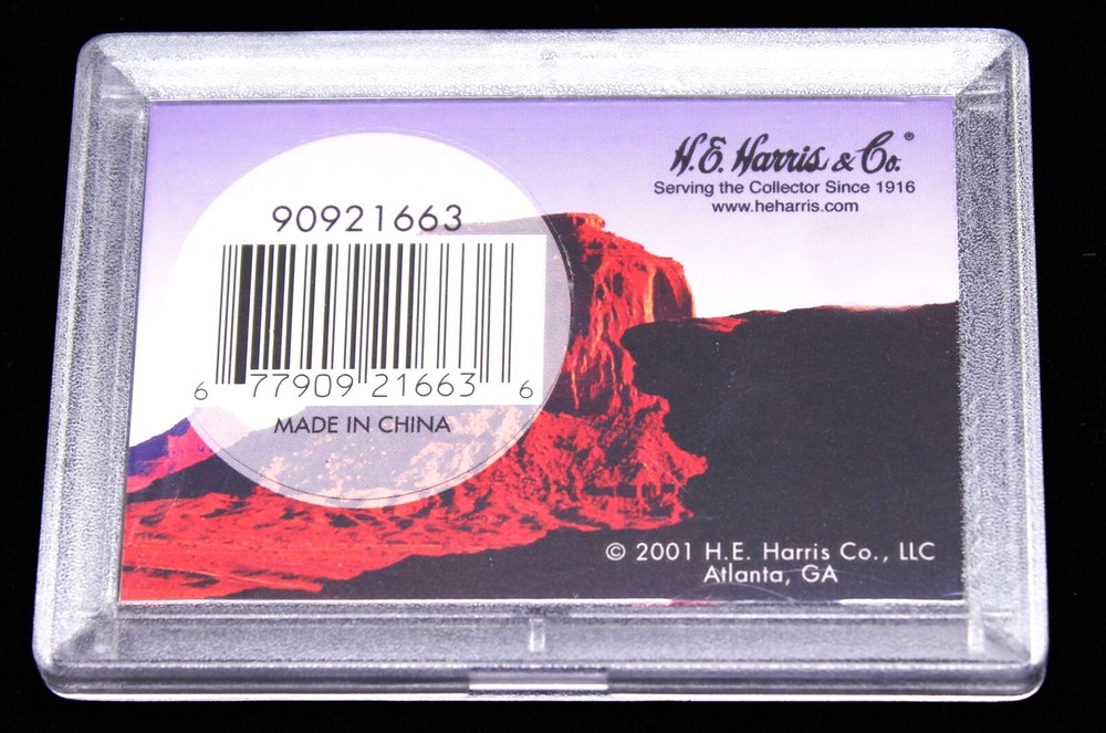 Morgan Silver Dollar Case with Western Image , 2x3