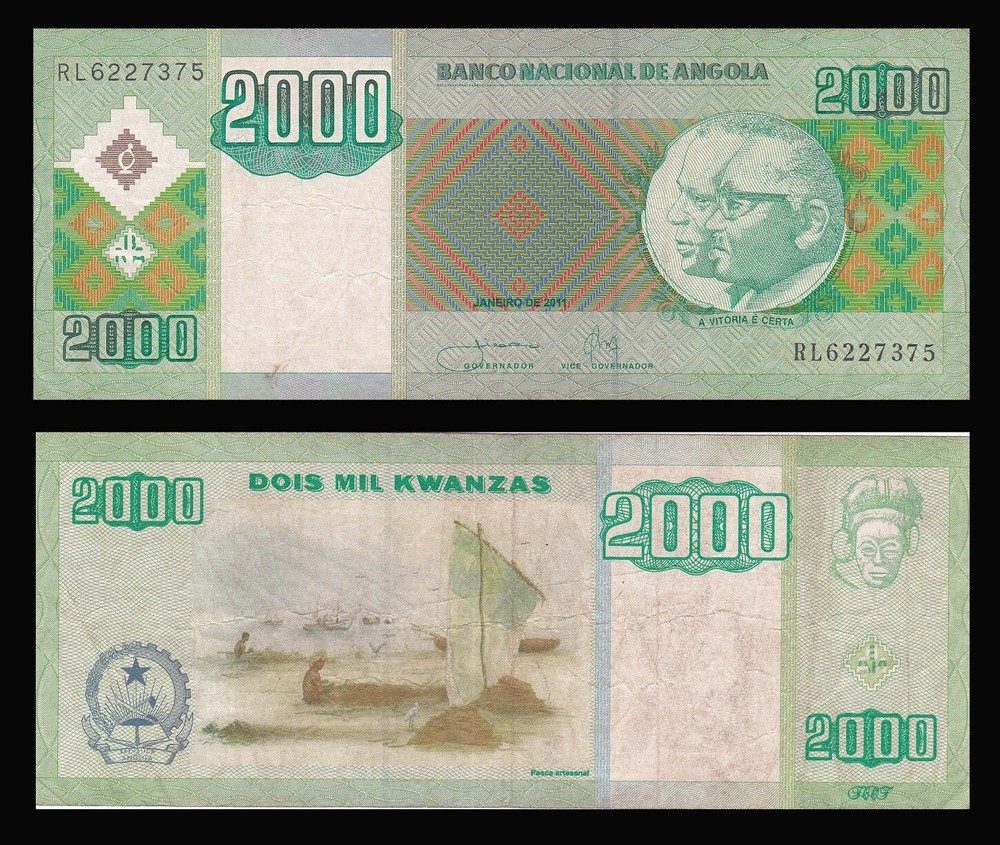 Angola – 01.2011 – 2000 Kwanzas - #ED64
