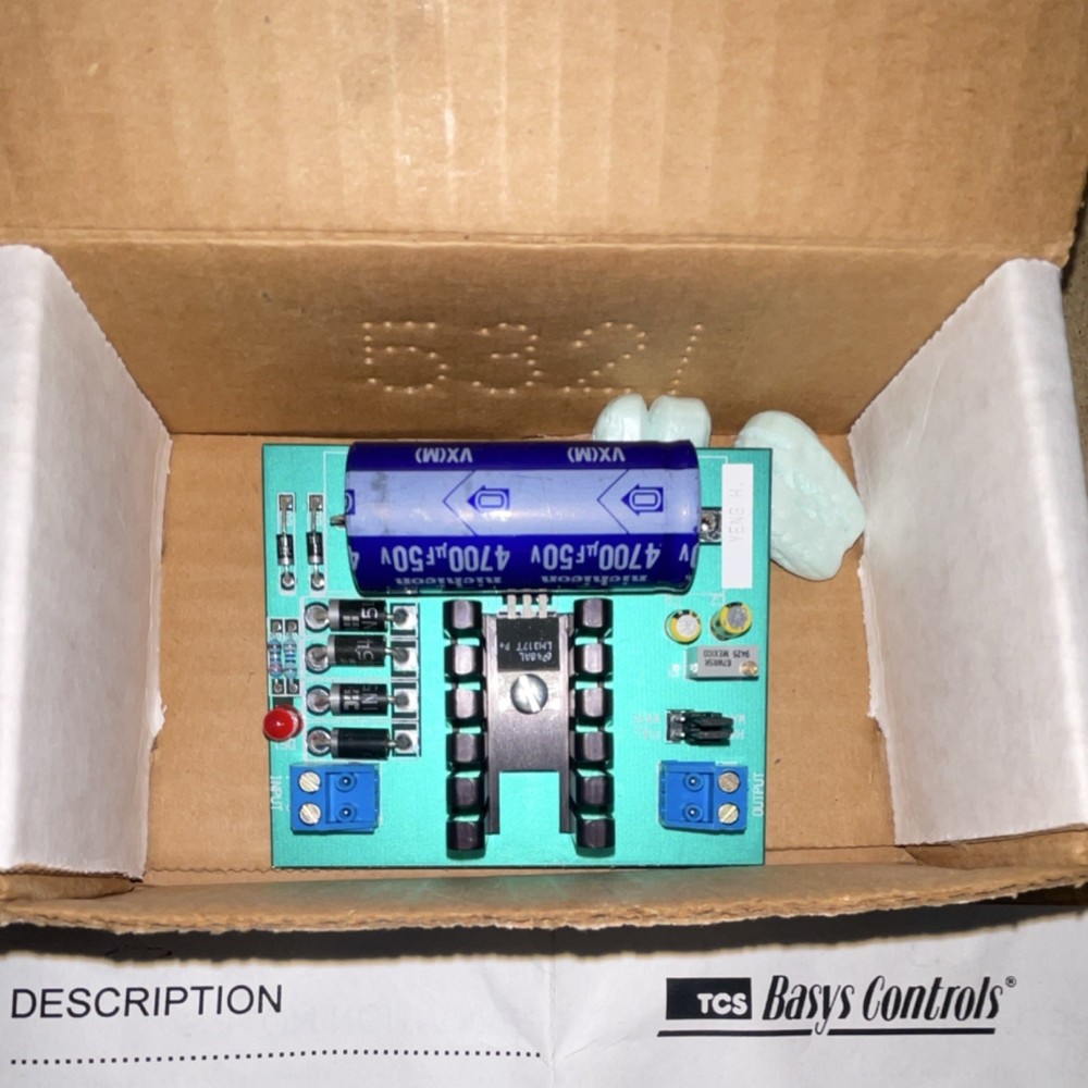 TCS Basys Controls CP1030 Variable Output Regulated Power Supply