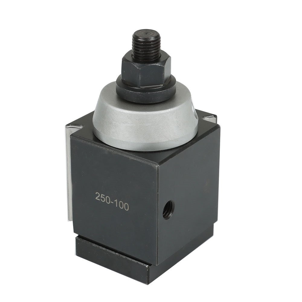 AXA 250-100 Set Piston Type Quick Change Tool Post Holder For Lathe 6-12"